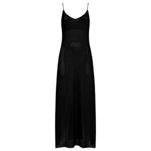 Pin Up Women Long Crochet Sheath Dress